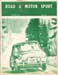 road and motor sport 1962